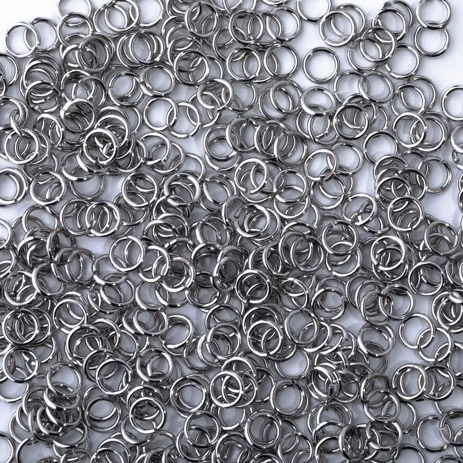 18 Gauge Bright Aluminum Jump Rings by Weave Got Maille - 4mm
