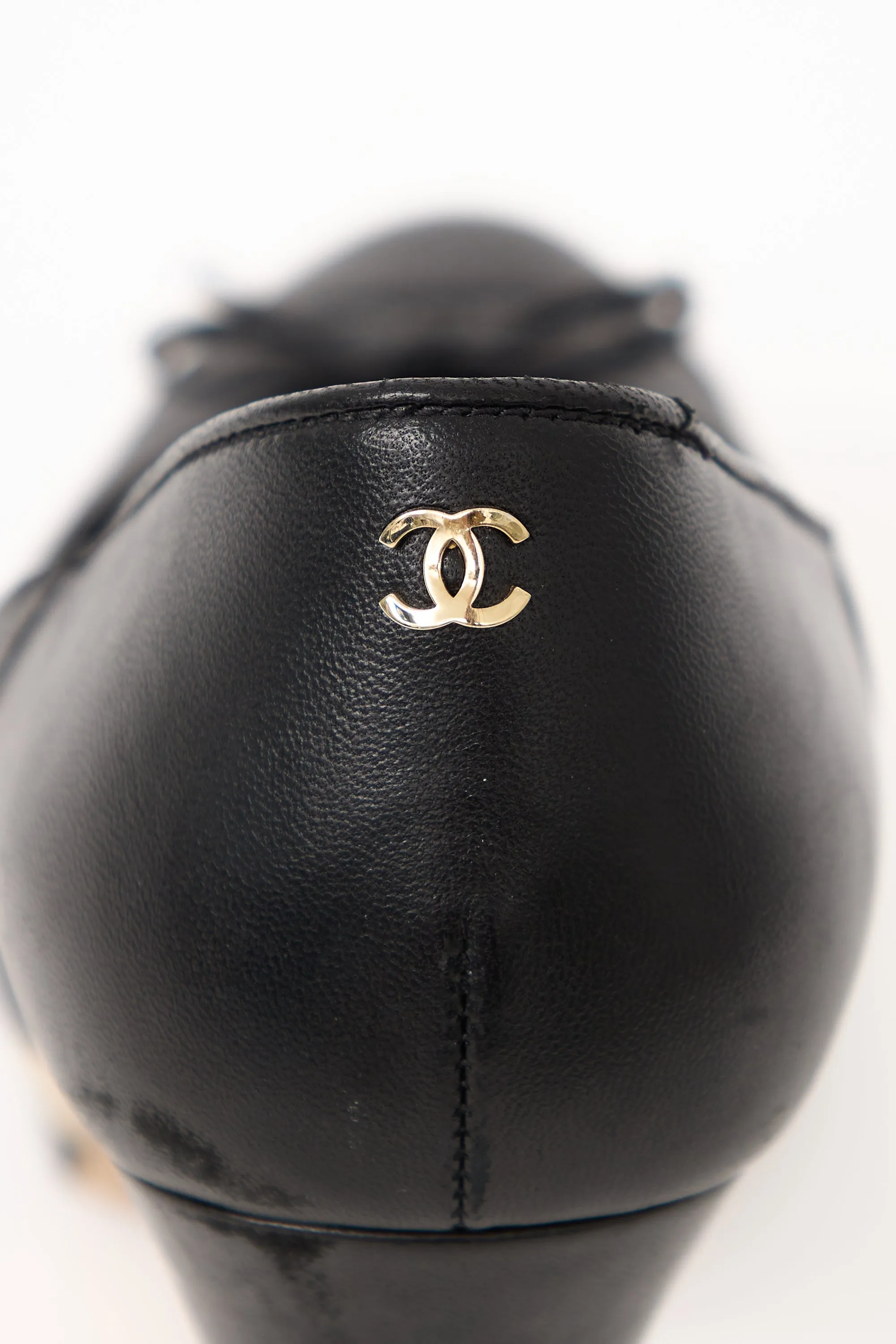 2014 Leather Quilted Platform Pump