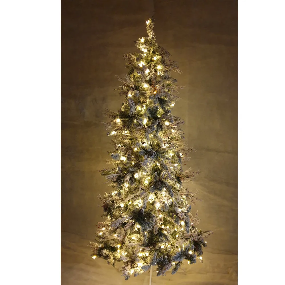 7.5ft Alaskan Blanc prelit Christmas tree