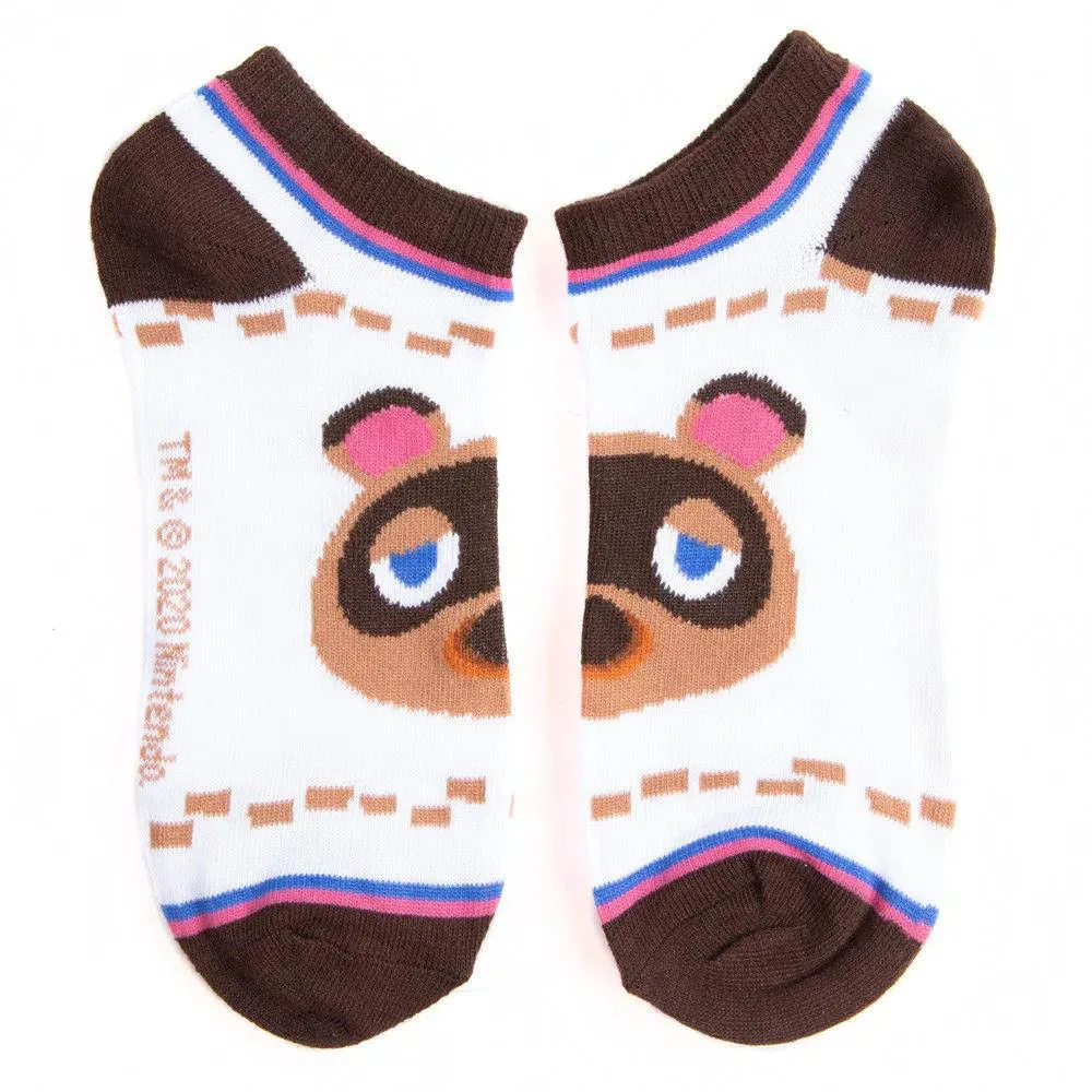 Animal Crossing - Villagers Ankle Socks (5 Pairs) - Bioworld