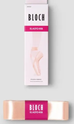 Bloch Elasto-Rib Satin Ribbon