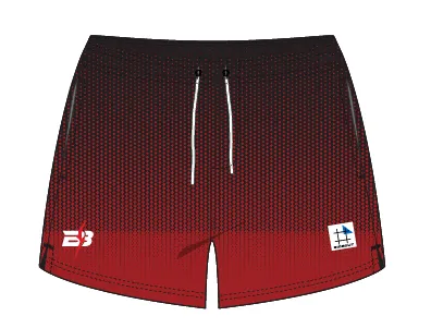 Breaking Boundaries Athletics Half Tone Red Mens Volley