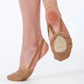 Child Leather Half Sole Shoe