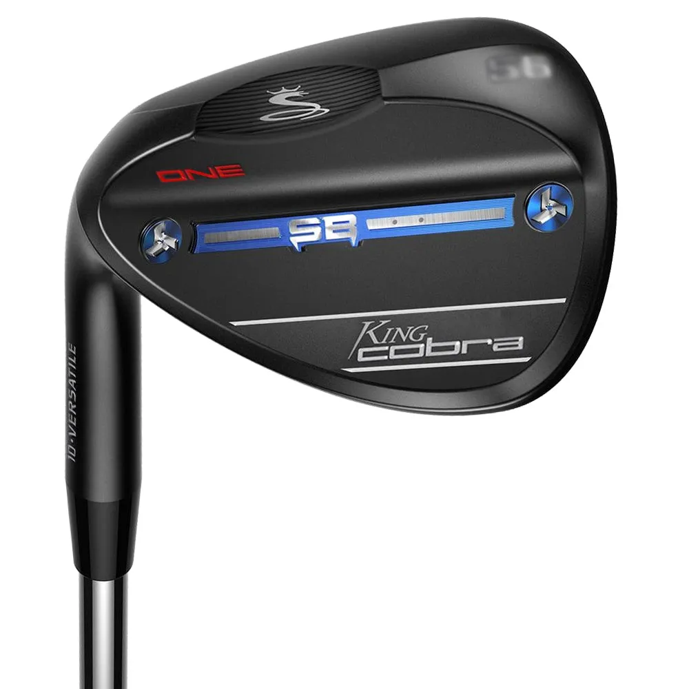 Cobra King Black One Length Wedge with Snakebite Grooves 2022