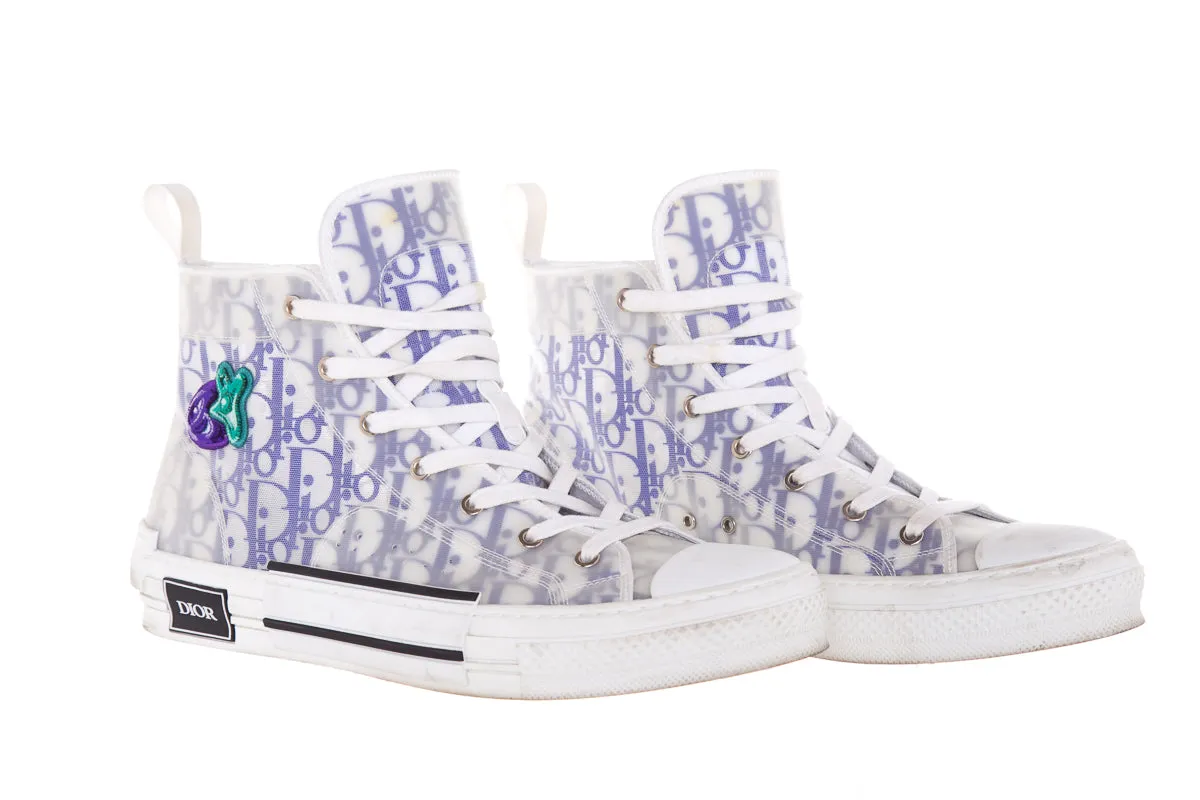 Dior Men's Kenny Scharf B23 High-Top Sneakers SZ 45