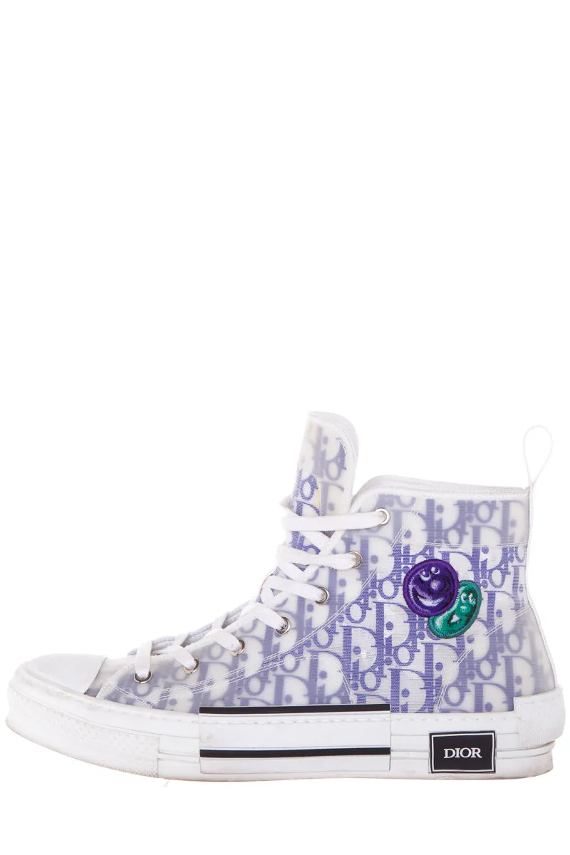 Dior Men's Kenny Scharf B23 High-Top Sneakers SZ 45
