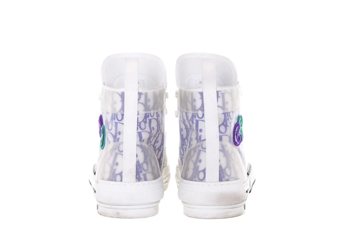 Dior Men's Kenny Scharf B23 High-Top Sneakers SZ 45