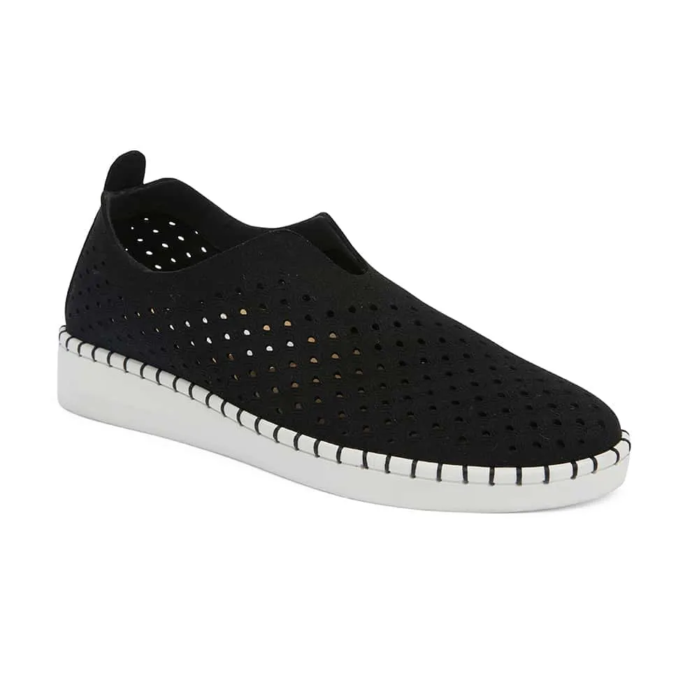 Dot Sneaker in Black