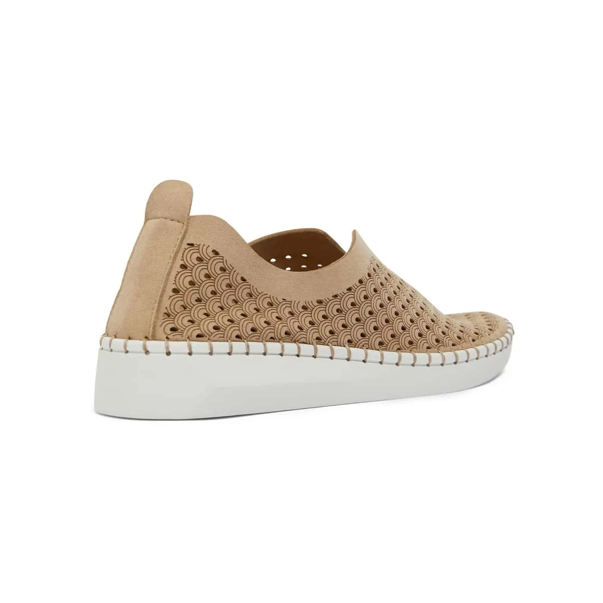 Dot Sneaker in Taupe Micro