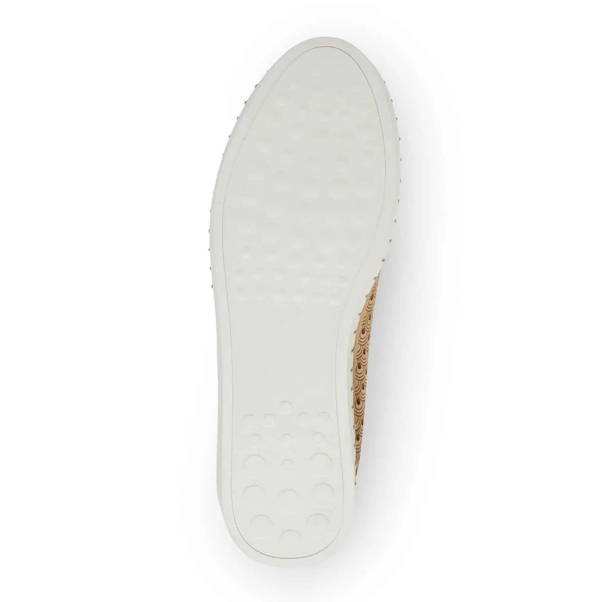 Dot Sneaker in Taupe Micro