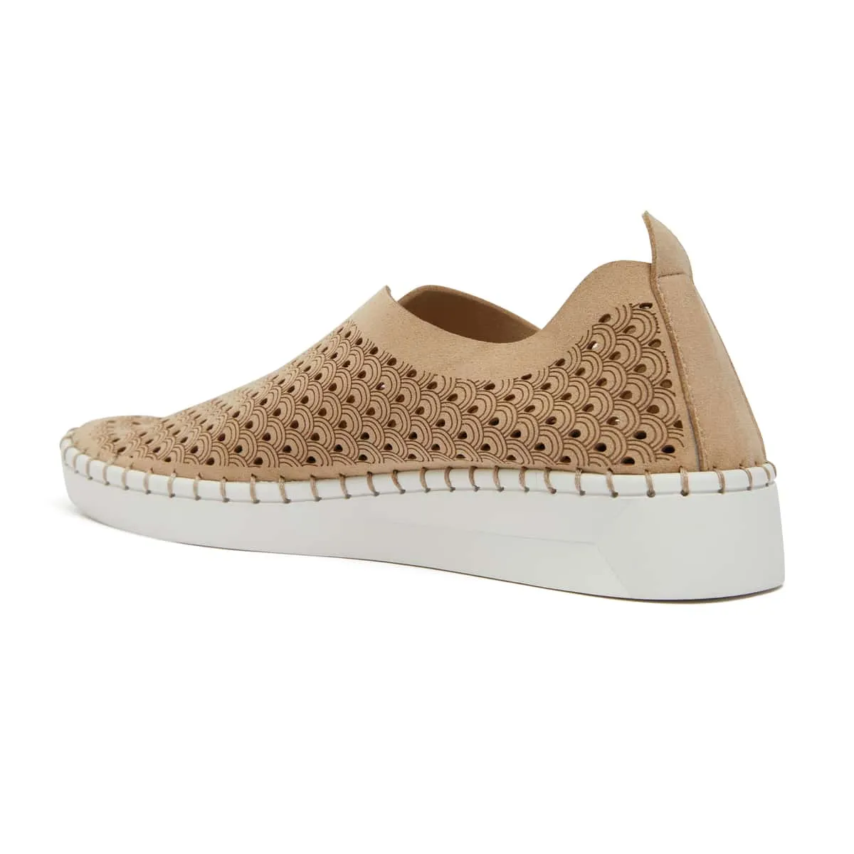 Dot Sneaker in Taupe Micro