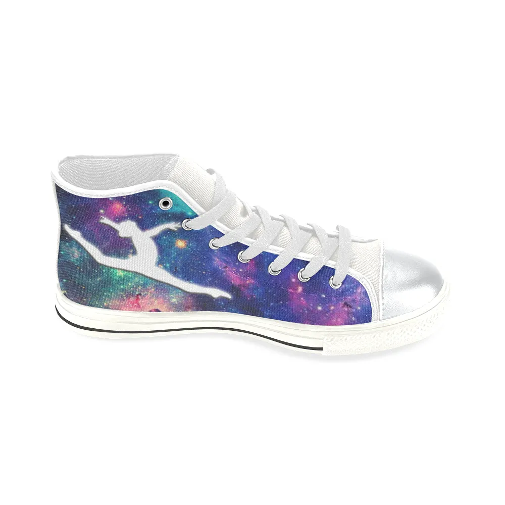 Galaxy Gymnast Canvas High Top Shoe - Kids