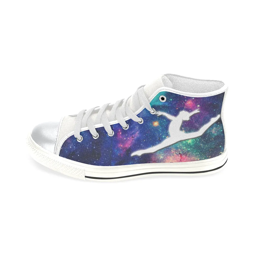 Galaxy Gymnast Canvas High Top Shoe - Kids