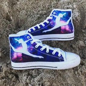 Galaxy Gymnast Canvas High Top Shoe - Kids