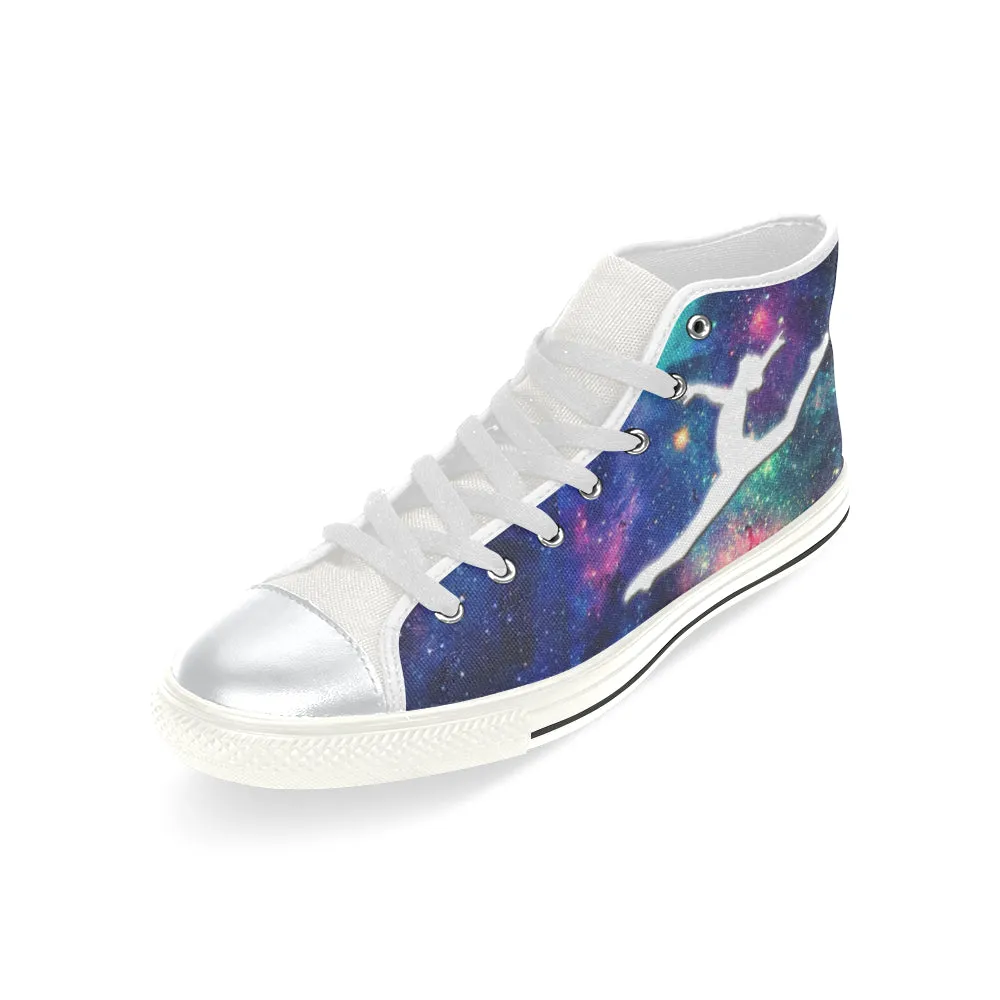 Galaxy Gymnast Canvas High Top Shoe - Kids