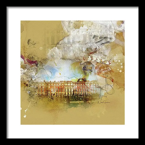 Hampton Court Palace - Framed Print