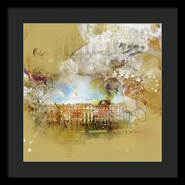 Hampton Court Palace - Framed Print