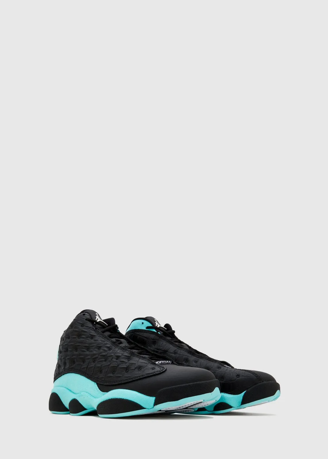 JORDAN: GS AIR JORDAN 13 "ISLAND GREEN" [BLACK]