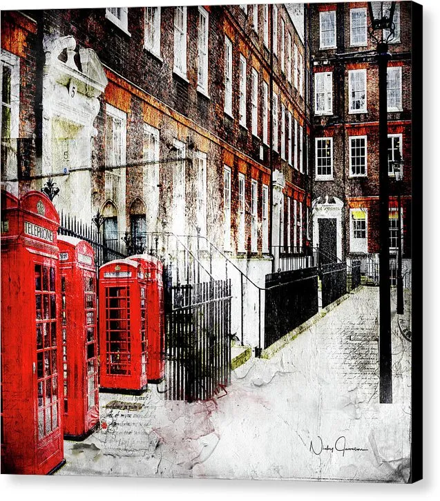 Old Square - Canvas Print