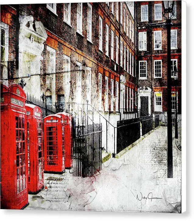 Old Square - Canvas Print