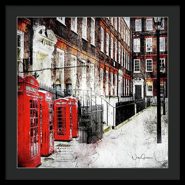 Old Square - Framed Print
