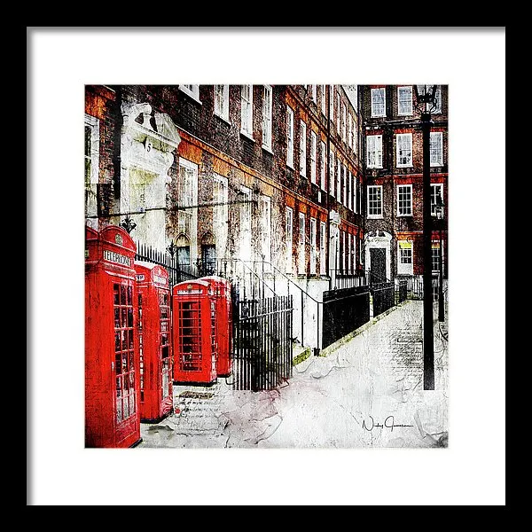 Old Square - Framed Print