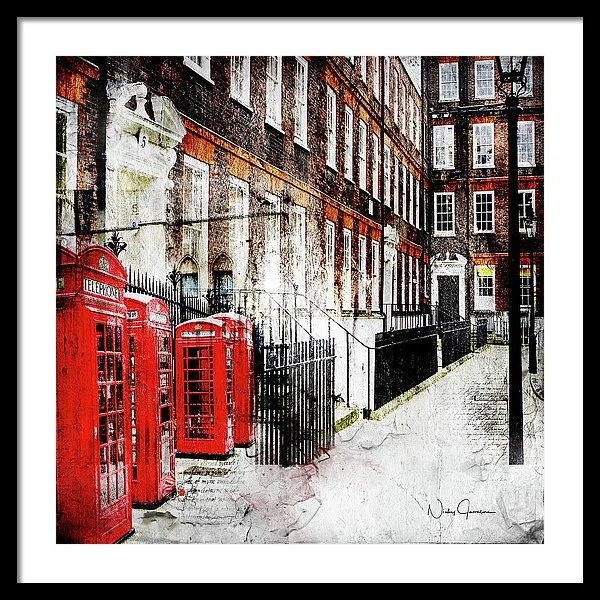 Old Square - Framed Print