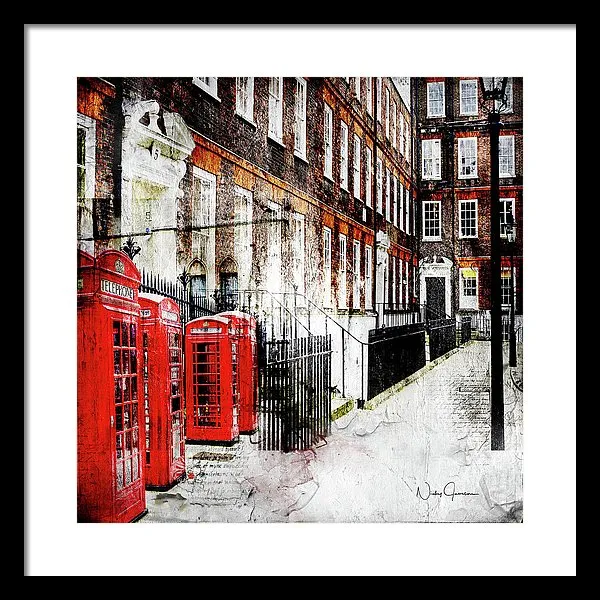 Old Square - Framed Print