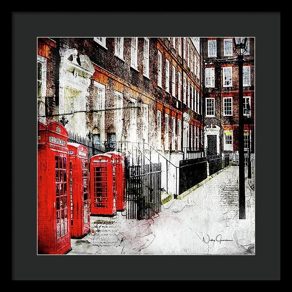 Old Square - Framed Print