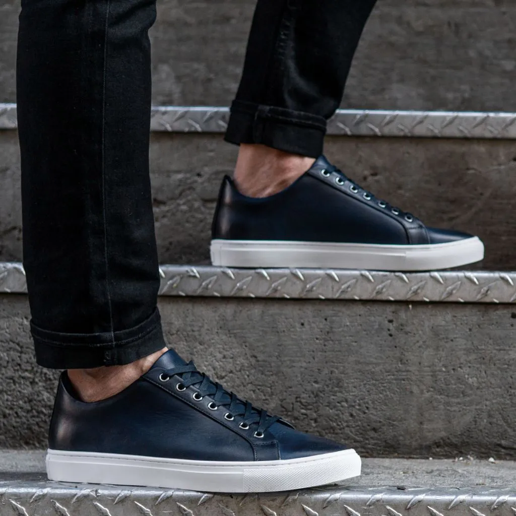 [S] Premier Low Top | Deep Blue