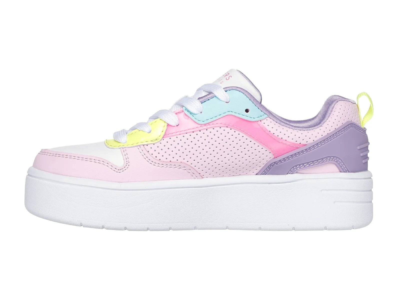 Skechers 310191L Court High - Classic Crush - Pink Multi
