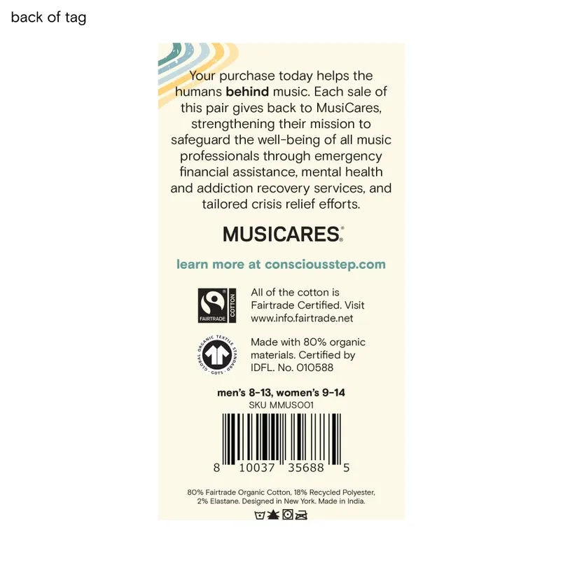 Socks That Support Music