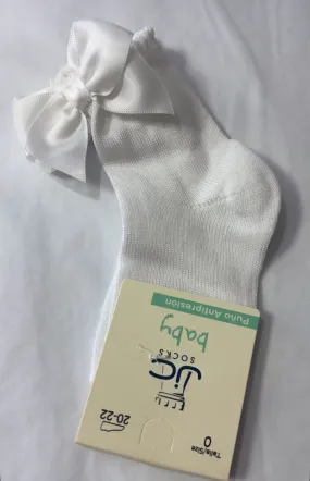 White JC Socks 30946