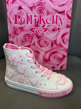 White Lelli Kelly Cressida High Top LK4923