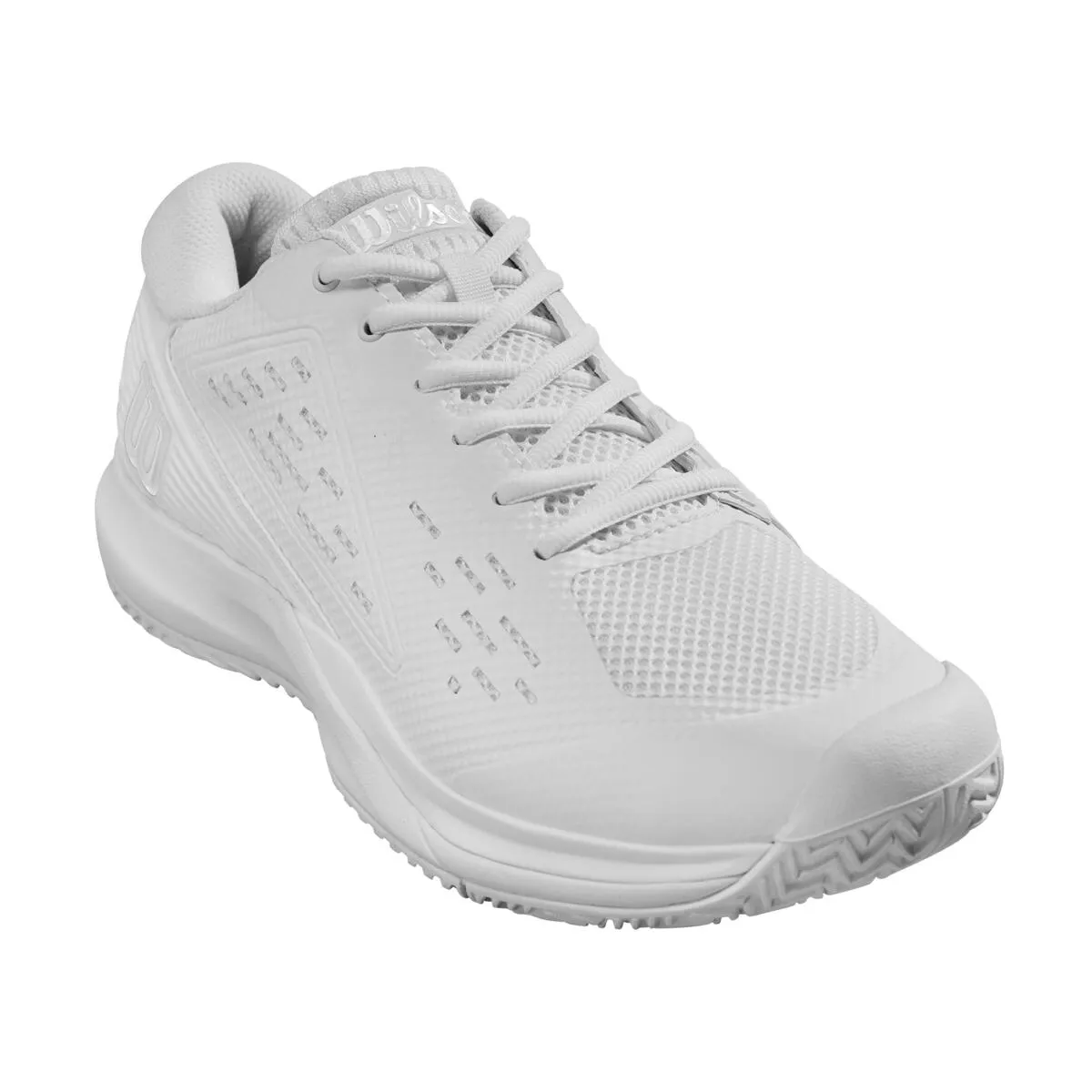 Wilson Rush Pro Ace Shoes (White/White/Black)
